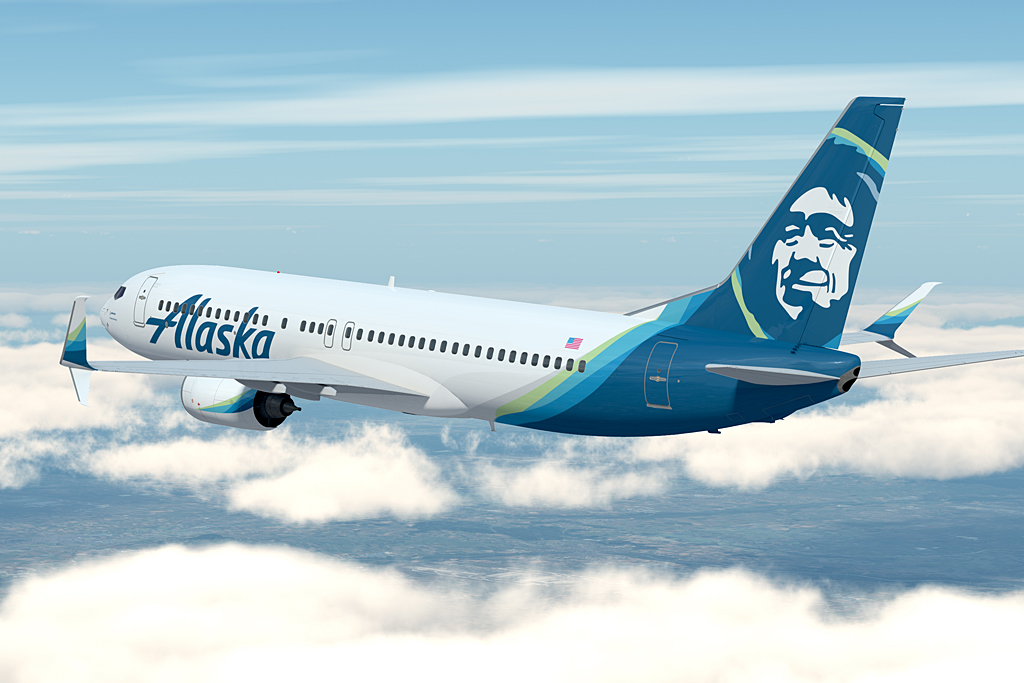 Computer generated image of new livery 737-800 for January 2016 Brand impact. Created by Armstrong Aerospace, Inc.