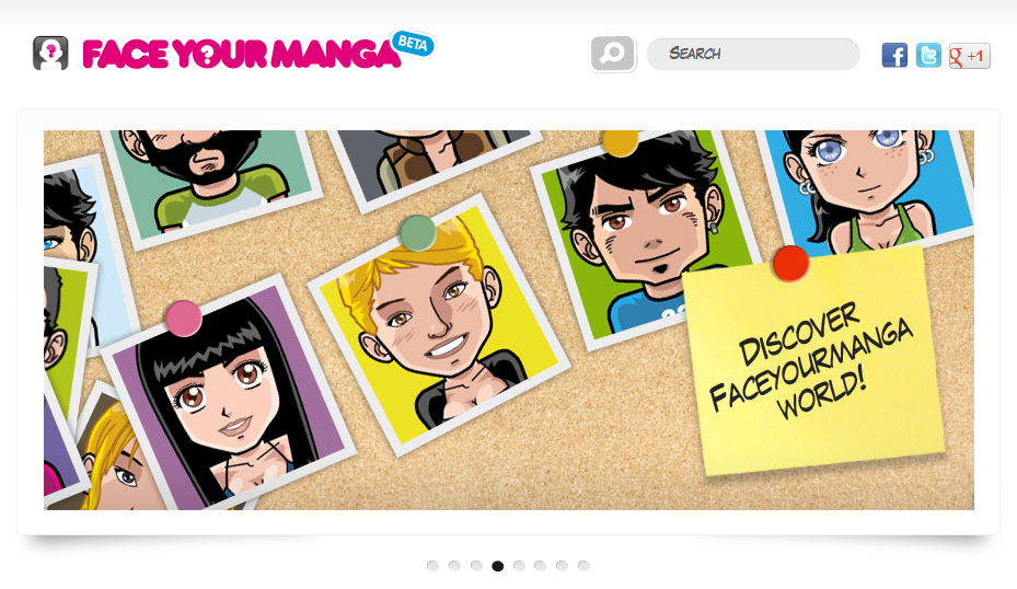 Face your Manga Avatar Generator