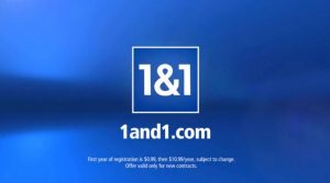 1and1 hosting company