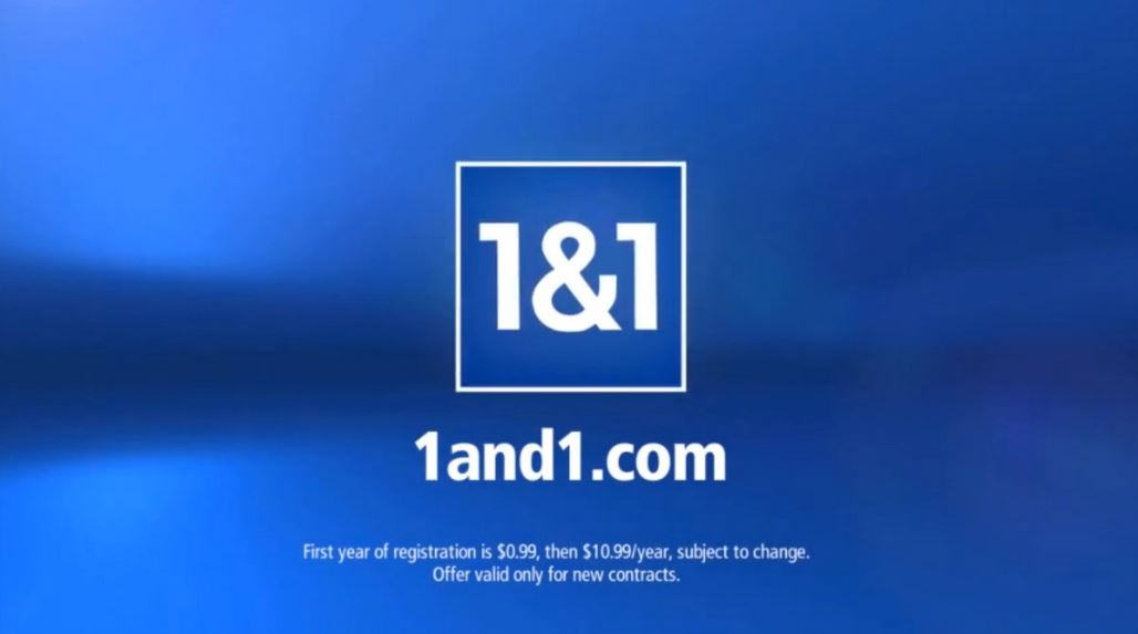 1and1 hosting company