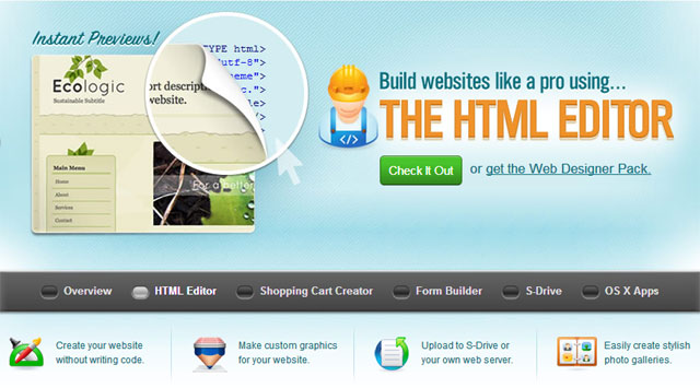 THE HTML EDITOR 12.7