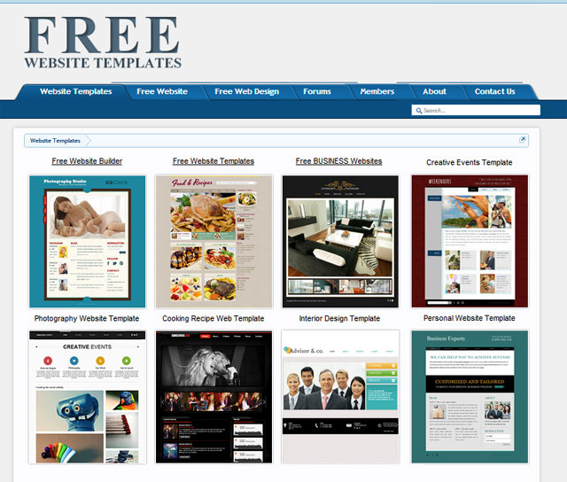 FREE Website Templates