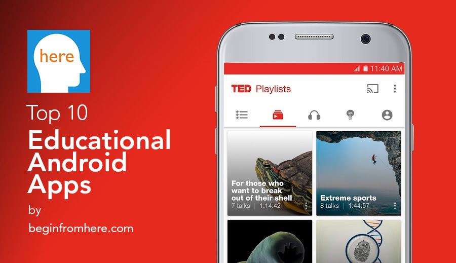 Top 10 Educational Android Apps