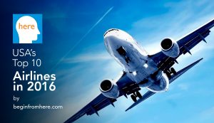 USA’s Top 10 Airlines 2016
